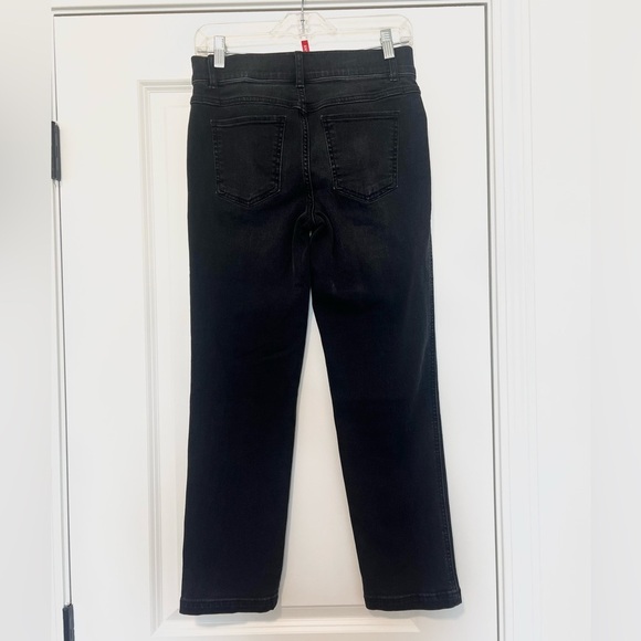 SPANX Ankle Straight Leg Jeans Black - Picture 6 of 8